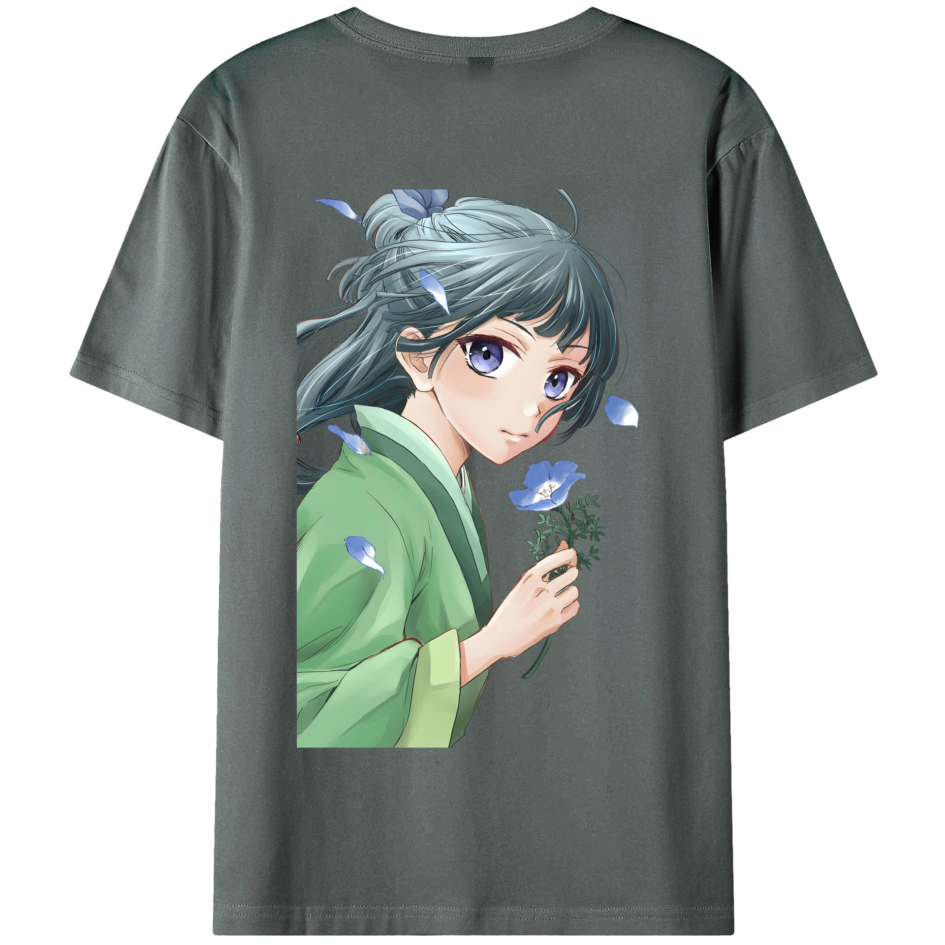 （画像用） 薬屋のひとりごと The Apothecary Diaries 綿100％半袖Tシャツ（背面プリント）